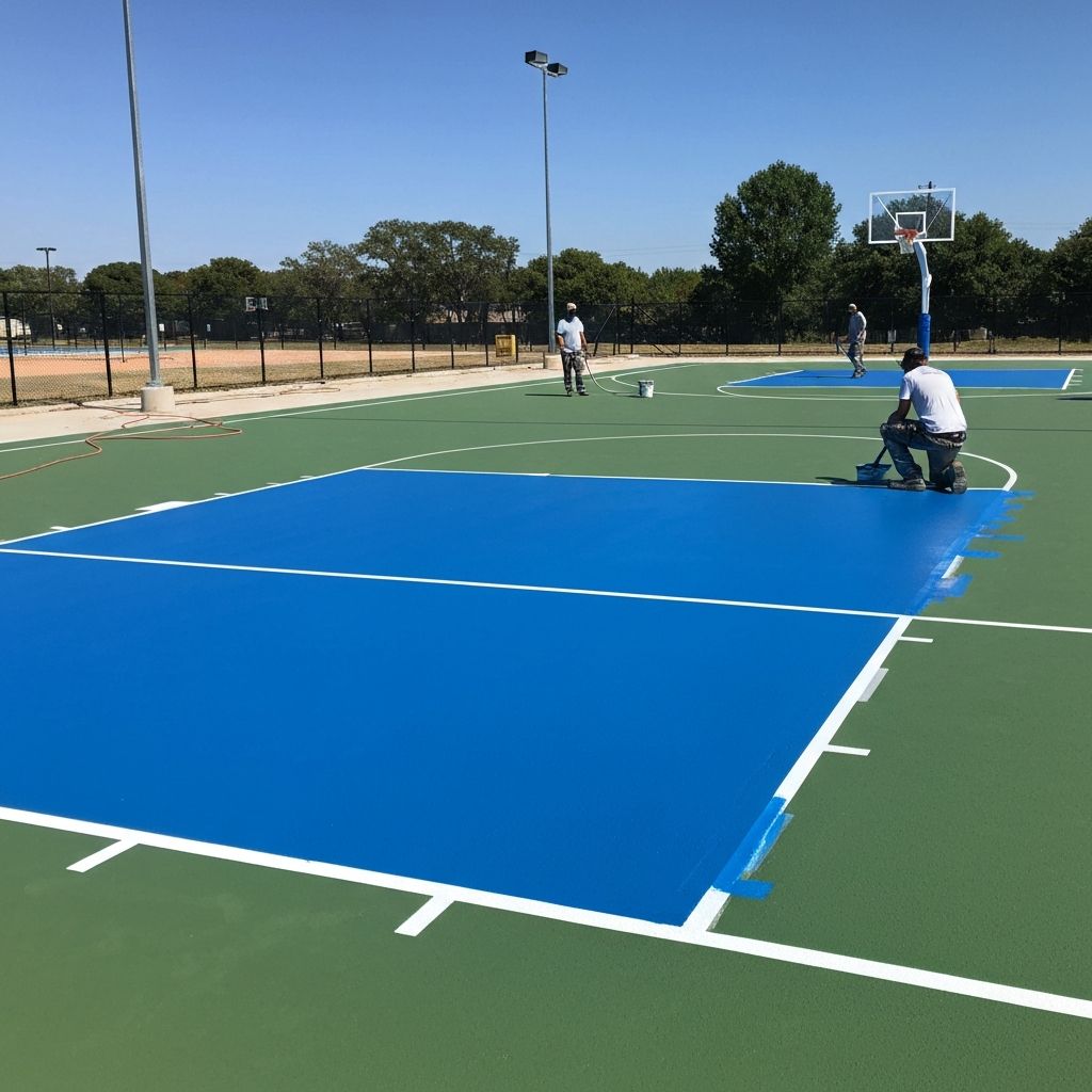 Acrylic Sport Court Coatings